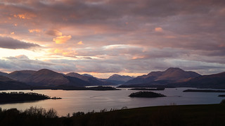 Loch Lomond & Surrounding Hills From The South