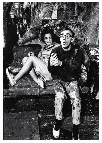 Woody Allen and Romy Schneider in What's New Pussycat (1965)