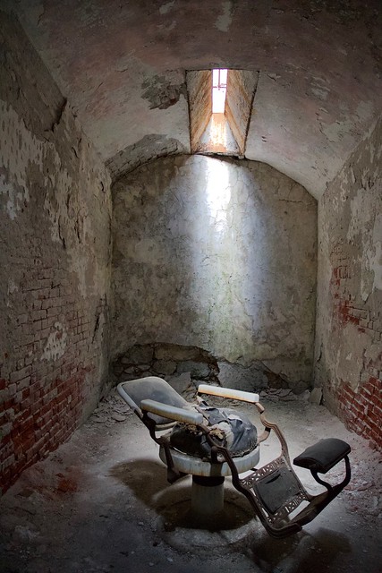 Barber Chair Prison Cell