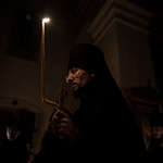 24 сентября 2022, Всенощное бдение. Монашеский постриг монаха Антония в Успенском монастыре (Старица)