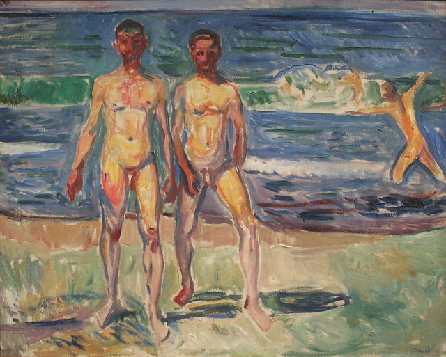 Männer am Meer | Men on the Seashore (1908)