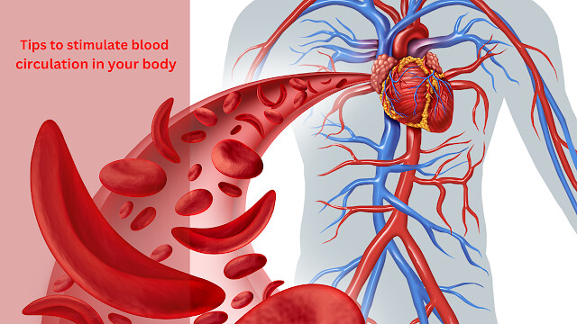 Tips to stimulate blood circulation in your body
