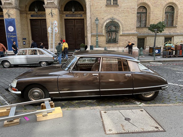 Movie Set - Classic / Vintage Cars - Budapest, Hungary - September 2022