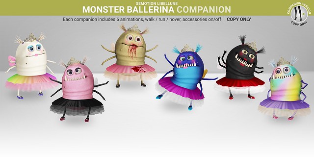 SEmotion Libellune Monster Ballerina Companion