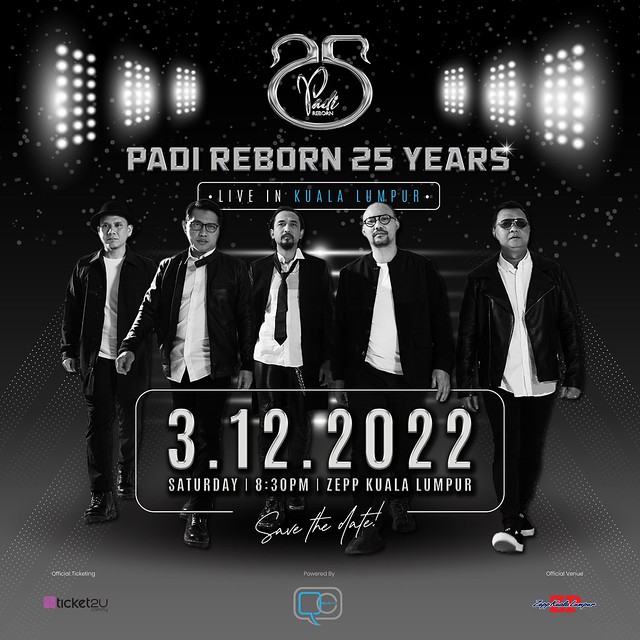 Padi Reborn Rayakan Konsert Ulang Tahun Ke-25 Di Malaysia