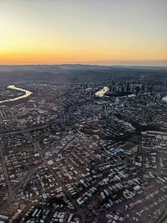 Approaching Brisbane