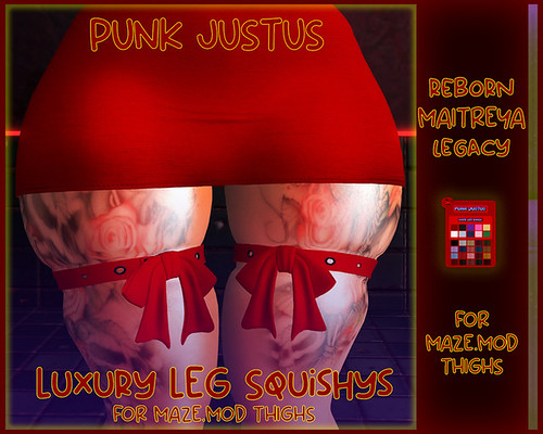Luxury Leg Squishys for MAZE by Punk JUSTUS