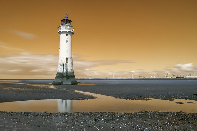 Perch Rock Lighthouse, New Brighton, England