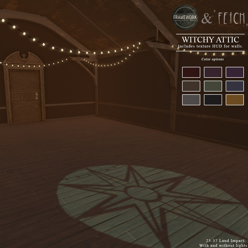 [Fetch] x Framework – Witchy Attic @ The Fifty