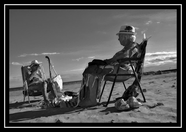 Grannies at the Beach