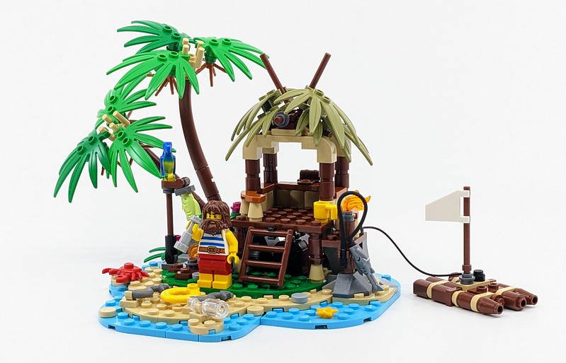 40566: Ray The Castaway LEGO Ideas GWP Review