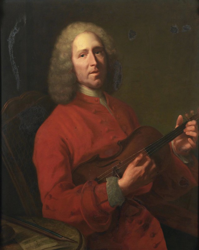 Dans le goût de Jacques-André-Joseph Aved (1702-1766) - Portrait de Jean-Philippe Rameau (1683-1764)