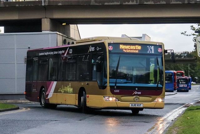 Go North East Xlines-Pink 5333 / BJ10 VUT