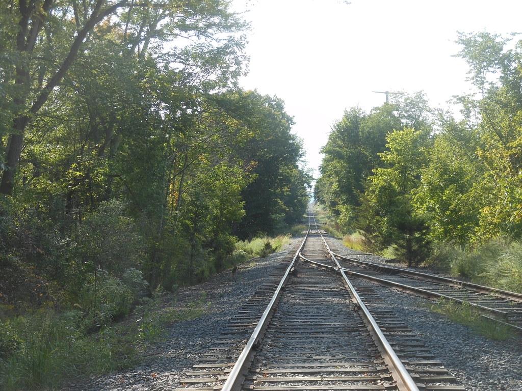 Morristown and Erie Railway, Looking West Toward Passaic River