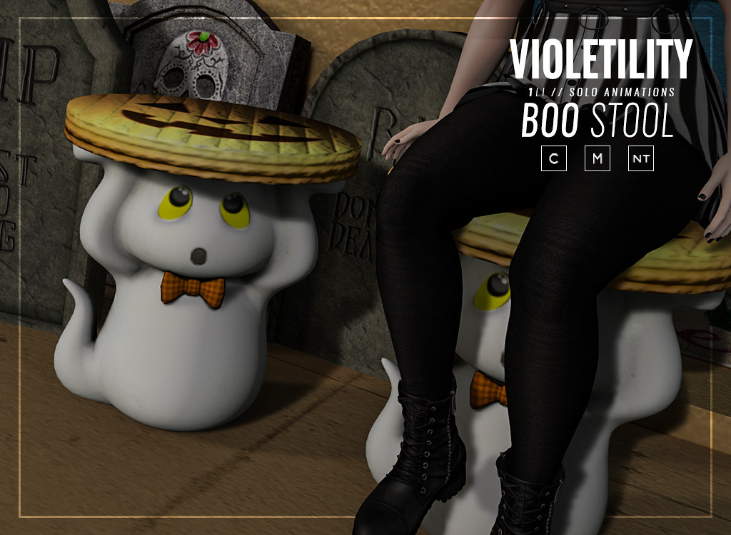 Violetility - Boo Stool