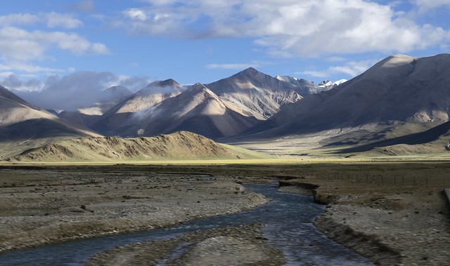 Saga county landscape, Tibet 2019