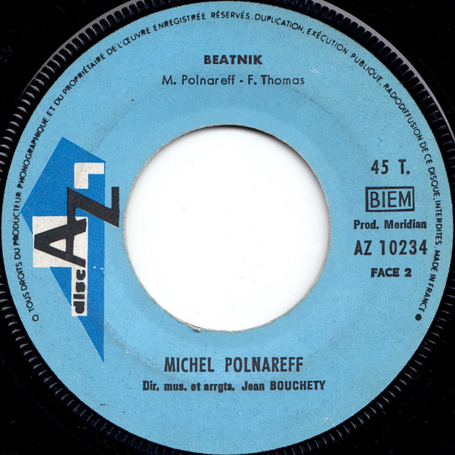 Michel Polnareff - La poupée qui fait non/Beatnik 45rpm