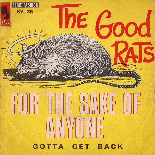 The Rats - For the sake of anyone/Gotta get back 45rpm