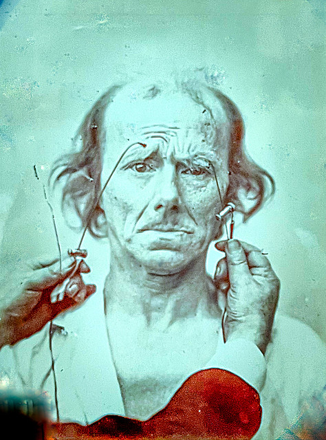 'Facial Expression, 1852' by Tournachon