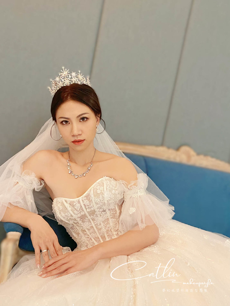 【新秘Catlin】bride 采螢 結婚造型 /歐美時尚