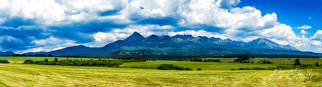 High Tatras, Slovakia - west view on Tatras