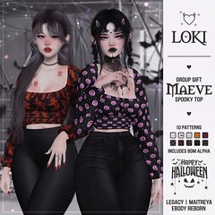 Loki • Maeve Spooky Top • GROUP GIFT
