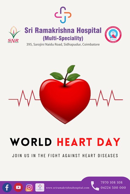 World heart day 2022 - Sri Ramakrishna Hospital