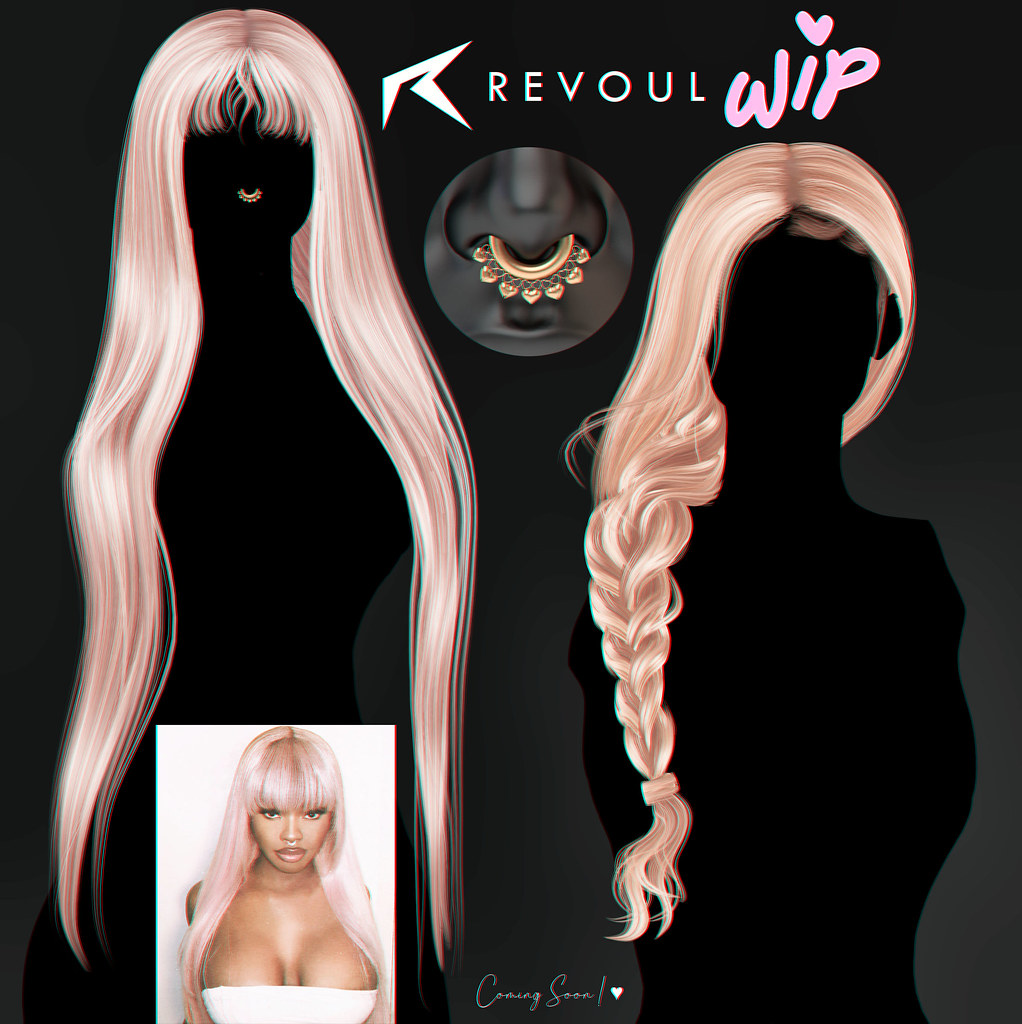 REVOUL Hair WIPS! 🔥 + GROUP GIFTS Coming Soon... Are you Excited? 👀