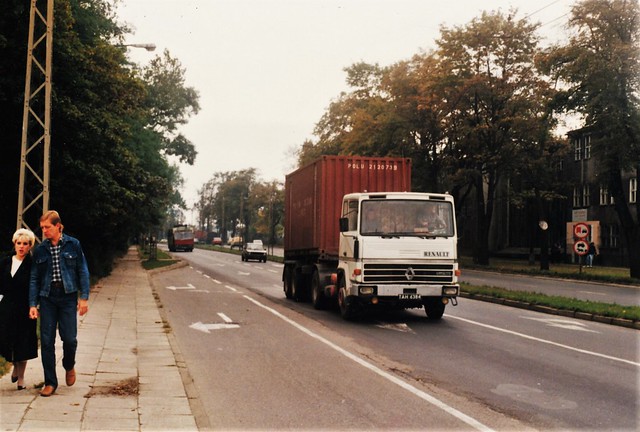 Renault TR280 Gdynia Pologne Polska Sept. 1990a