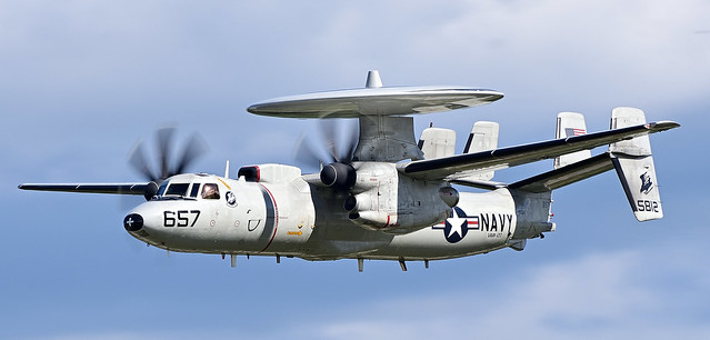 Grumman E-2C Hawkeye VAW-120 165812 US Navy 657 Greyhawks