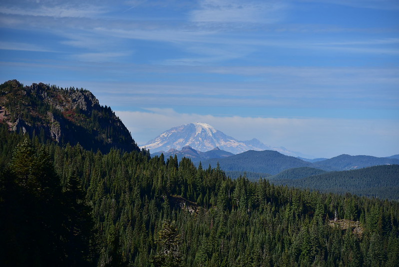 Sawtooth Mountain and Mt. Rainier
