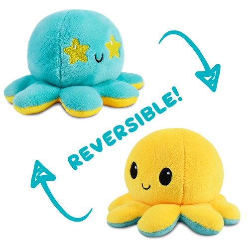 Reversible Octopus Plushies