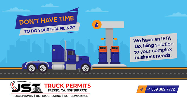 Apply your IFTA fuel tax return easily and quickly - JST Truck Permits