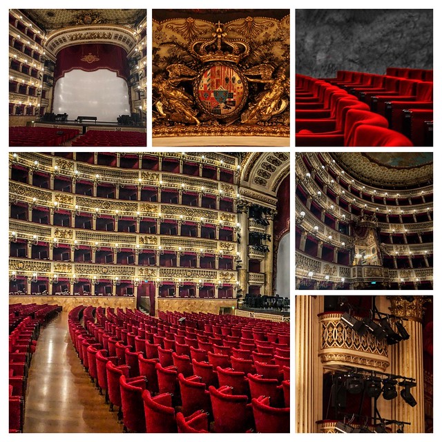 On This Day: 29th Sept 2019 - A visit to Teatro San Carlo, Naples #operahouse #theatre #naples @teatrosancarlo #italy