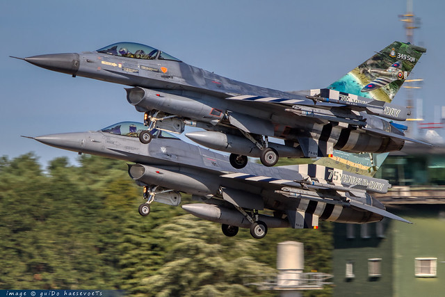 D-Day F-16s