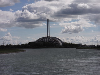 Newhaven ERF across The Ouse River SWC Walk 395 - Newhaven Circular