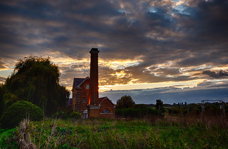 Old Pumping Station Sunset
