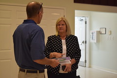 Rep. Haines hosted Public Utilities Regulatory Authority Chairman Marissa Gillett at the East Haddam Senior Center for a presentation on the role of PURA and understanding your electric bill.