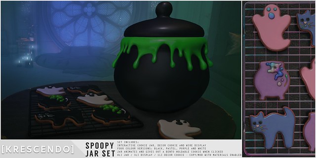 [Kres] Spoopy jar set