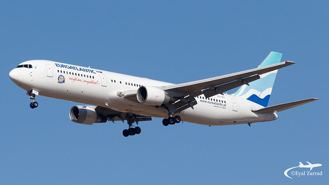 TLV - EuroAtlantic Airways Boeing 767-300 CS-TSU
