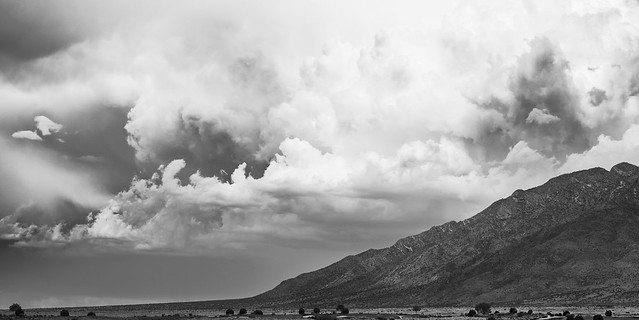 storm clouds from Sandia Casino