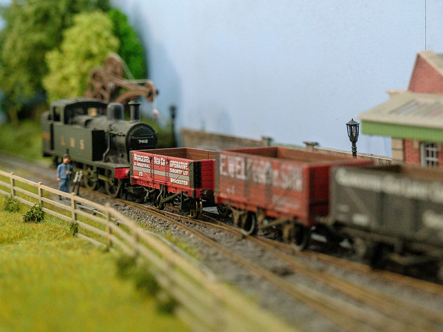 Jinty on a freight train at Melcome Road Sidings