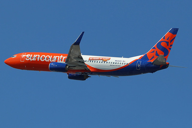 N836SY | Boeing 737-8KN/W | Sun Country Airlines (special 
