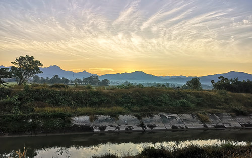 Early Morning in Phrae by alnesleif2, Ban Pa Daeng, Changwat Phrae, Thailandhorizontal photography outdoors nature sky scenics landscape s