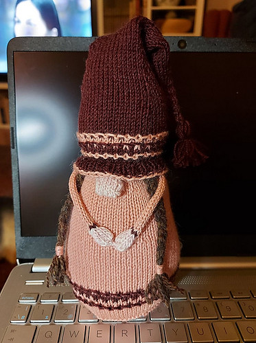 Introducing Sandi (sandima)’s latest gnome, her September Mystery Gnome, Gnaomi!