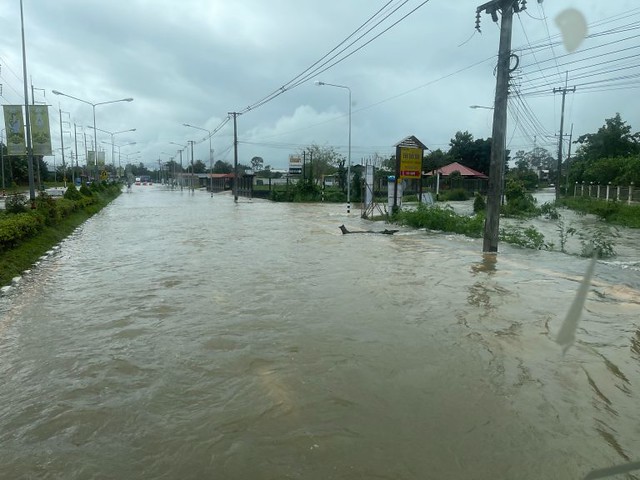 Floods in Thailand after Typhoon Noru, 29 September 2022. Photo: DDPM Thailand