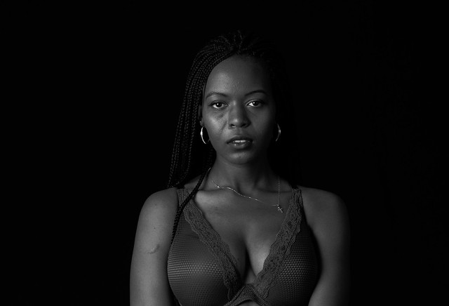 Portrait in black & white