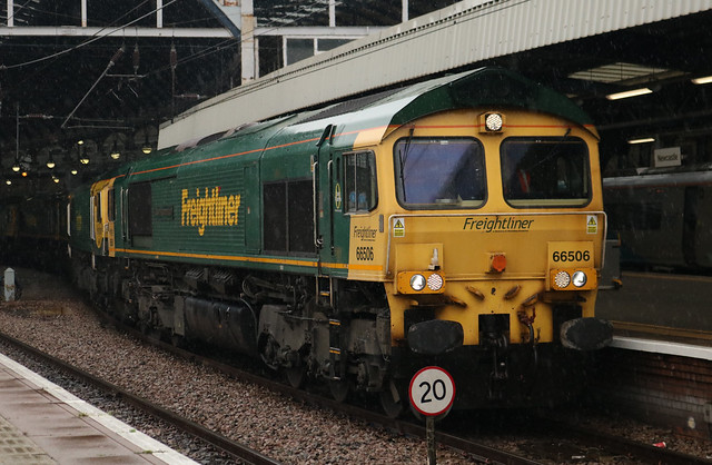 Class 66: 66506 Freightliner Newcastle Central