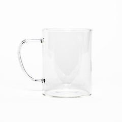 Glass mug with handle - Vision