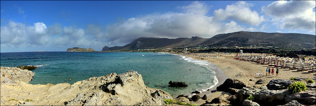 Falassarna Beach Panorama - Crete, GR